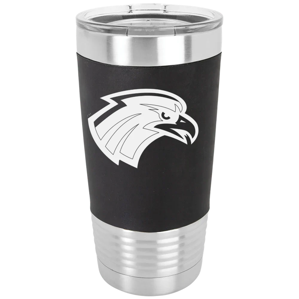 Northeastern State University Polar Camel 20 oz. Silicone Grip Tumbler with Standard Lid