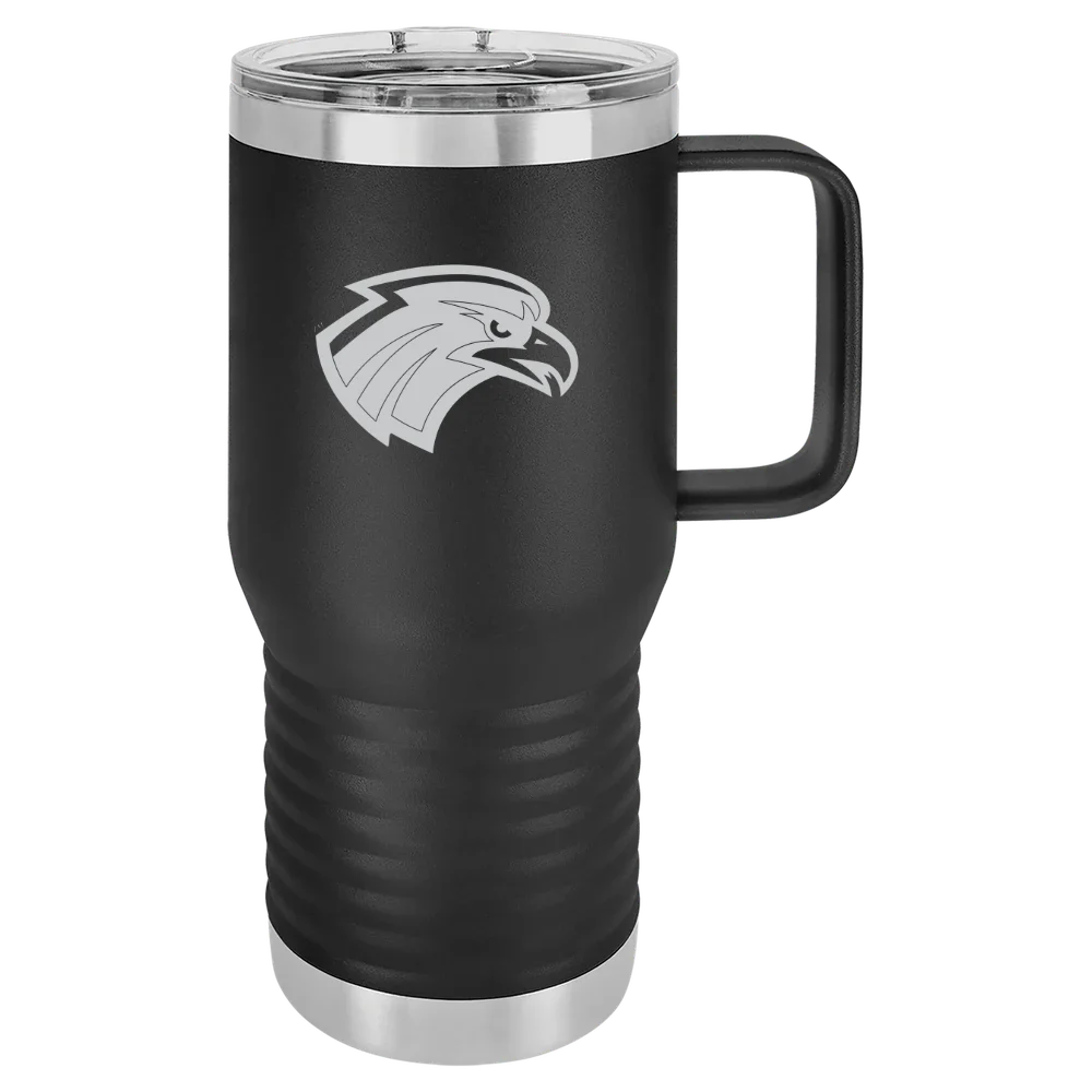 Northeastern State University Polar Camel 20 oz. Travel Mug with Slider Lid