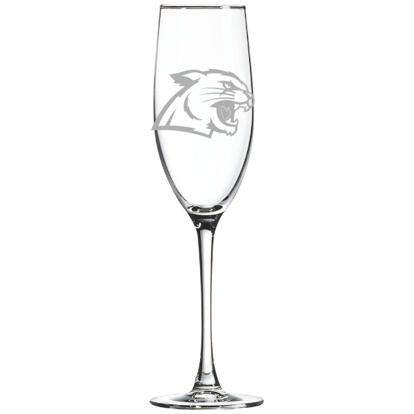 Northern Michigan University Polar Camel 8 oz. Champagne Flute