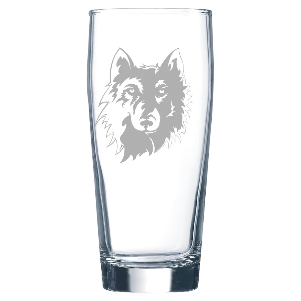 Northern State University Polar Camel 16 oz. Willi Becher Beer Glass