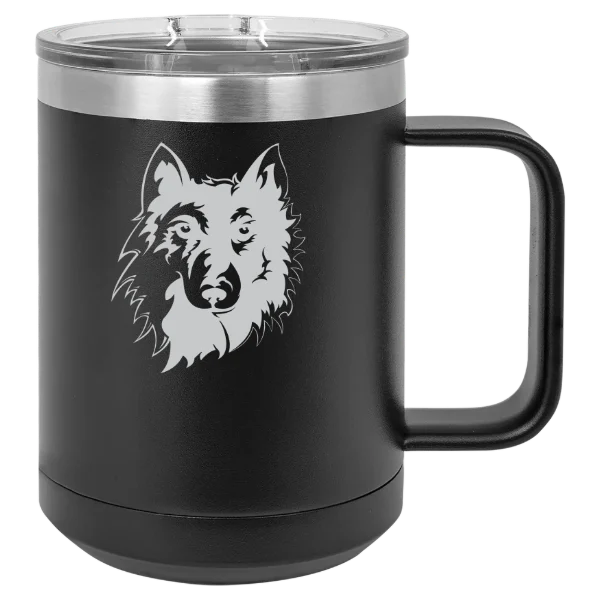 Northern State University Polar Camel 15 oz. Mug with Slider Lid