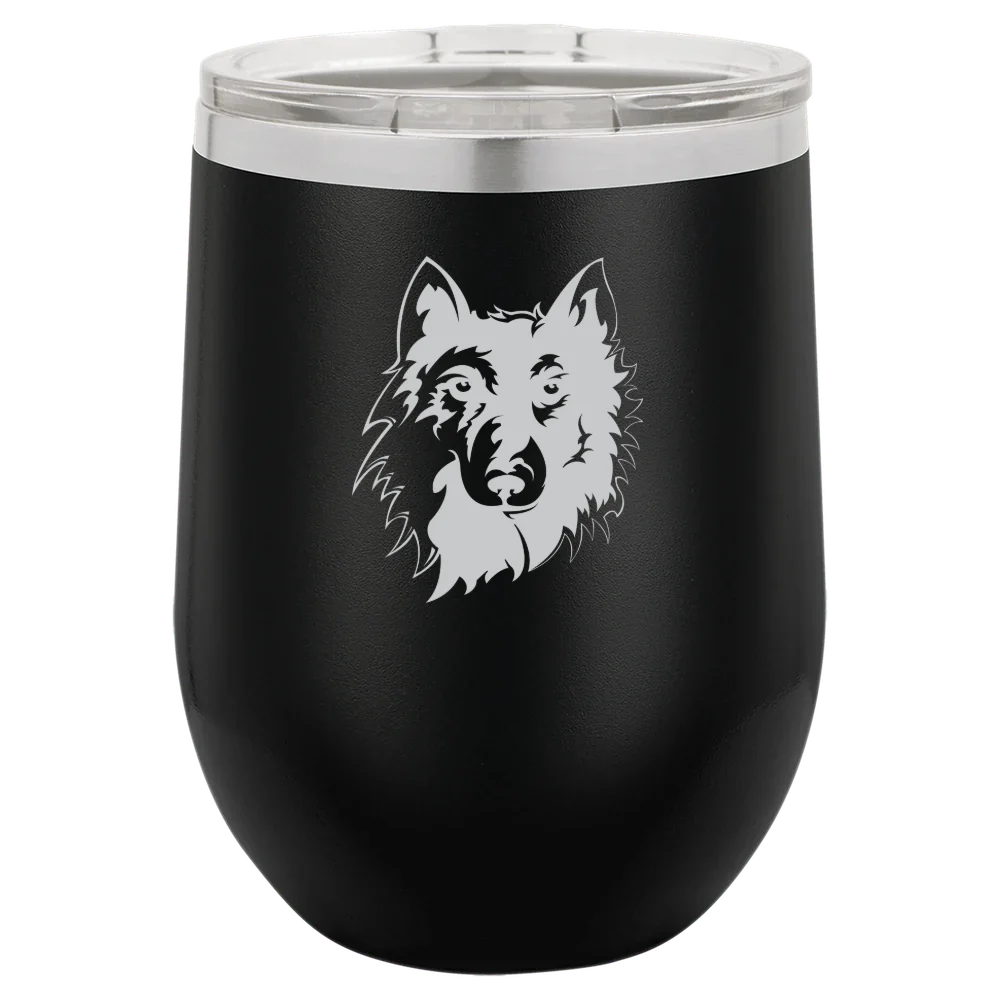 Northern State University Polar Camel 12 oz. Stemless Wine Tumbler