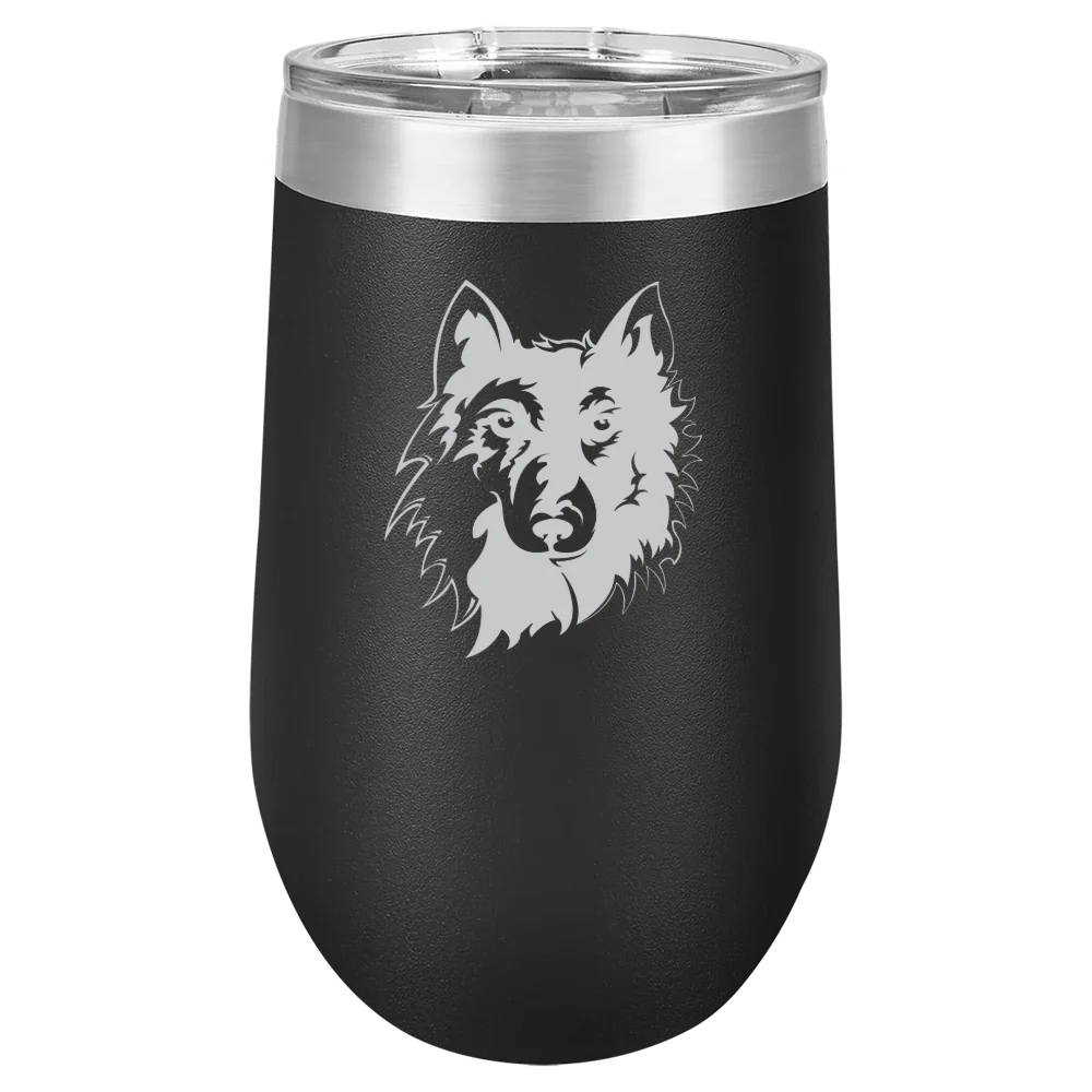 Northern State University Polar Camel 16 oz. Stemless Wine Tumbler