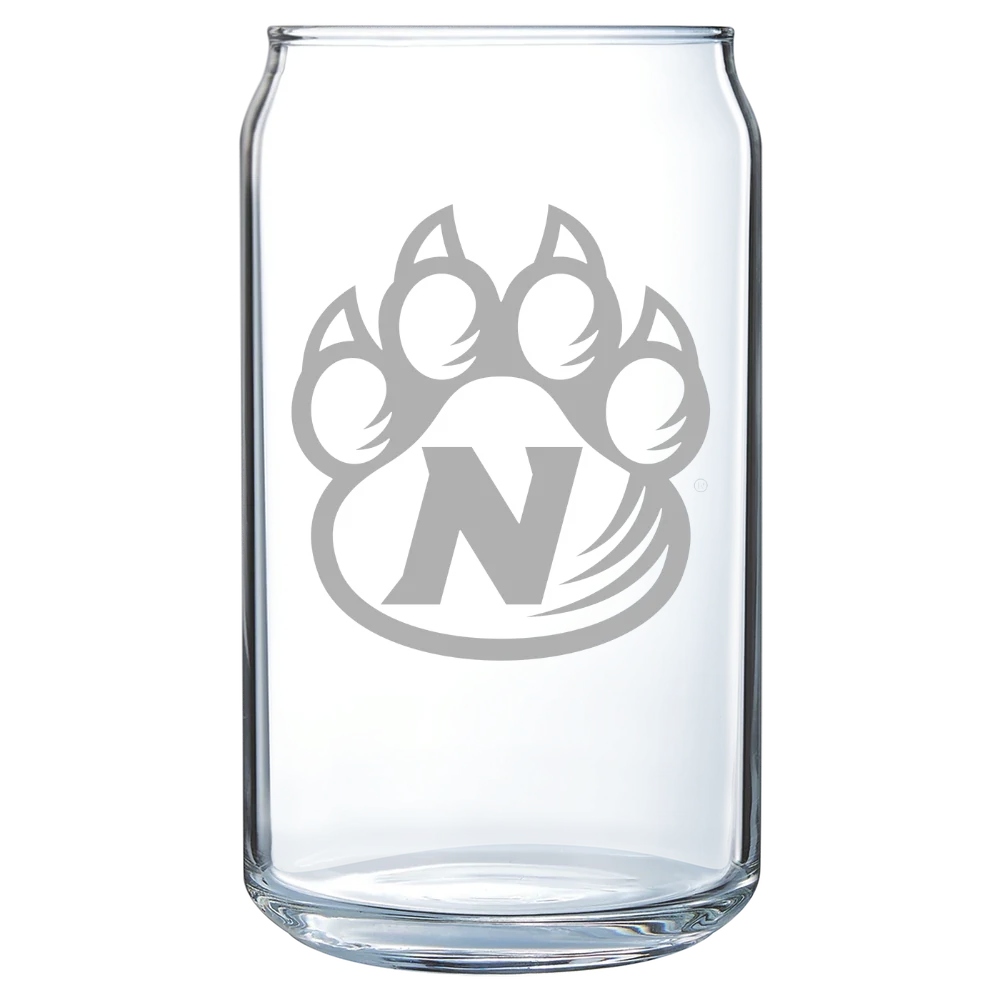 Northwest Missouri State University Polar Camel 16 oz. Can Glass