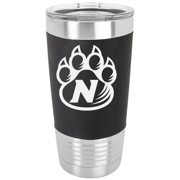 Northwest Missouri State University Polar Camel 20 oz. Silicone Grip Tumbler with Standard Lid
