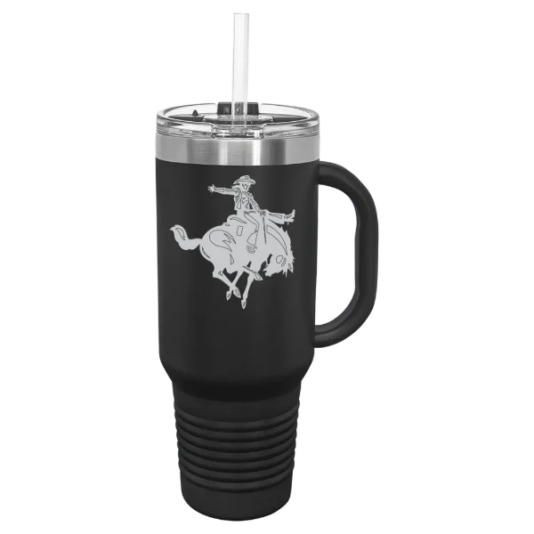 Northwestern Oklahoma State University Polar Camel 40 oz. Travel Mug with Snap Lid & Straw