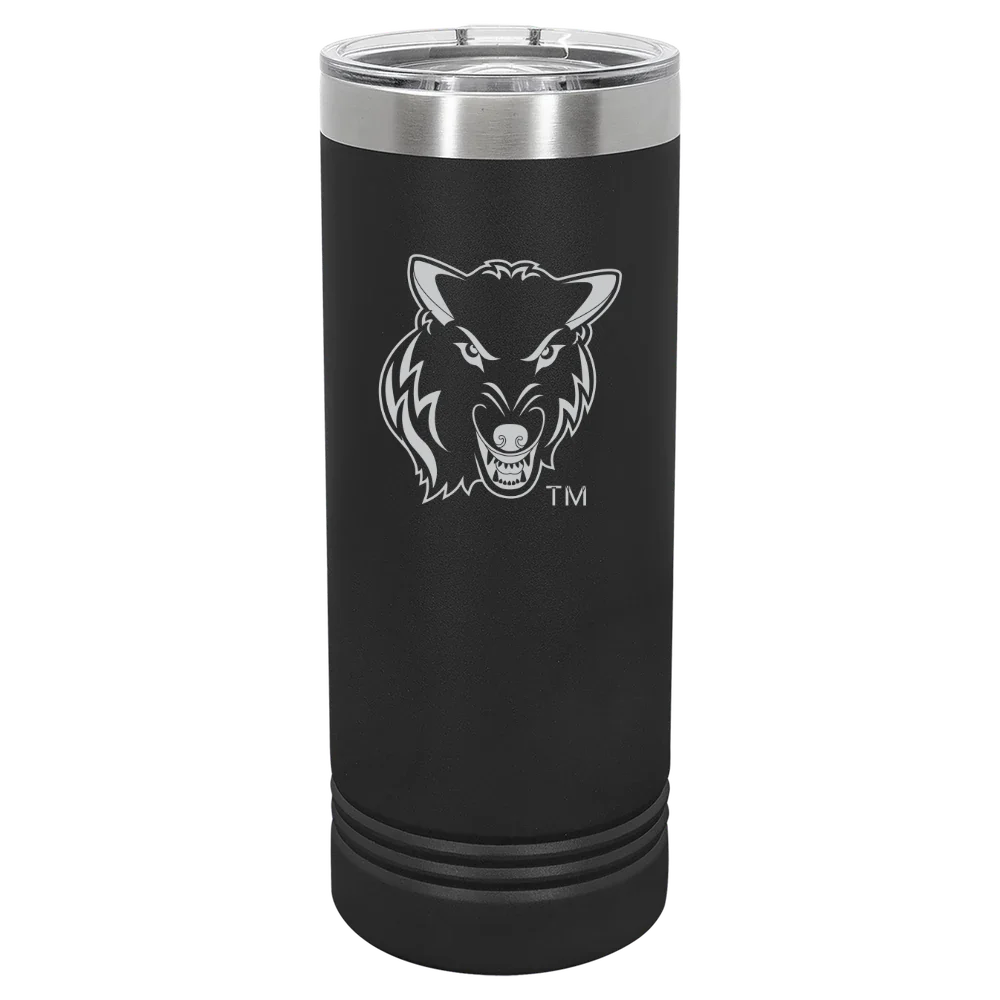 Northwood University Polar Camel 22 oz. Skinny Tumbler with Slider Lid