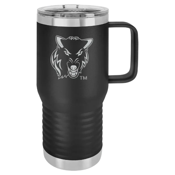 Northwood University Polar Camel 20 oz. Travel Mug with Slider Lid