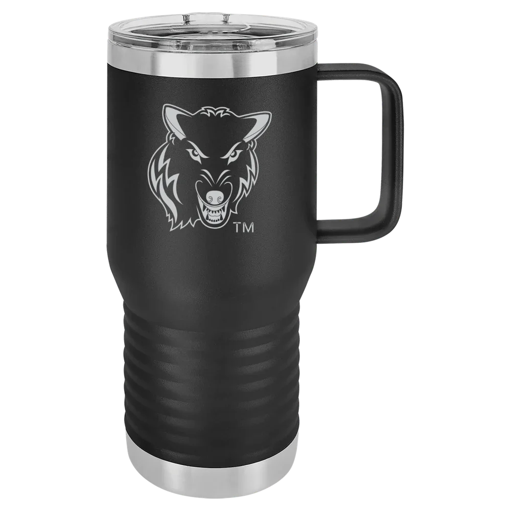 Northwood University Polar Camel 20 oz. Travel Mug with Slider Lid