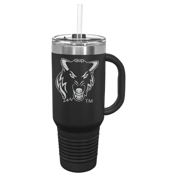 Northwood University Polar Camel 40 oz. Travel Mug with Snap Lid & Straw