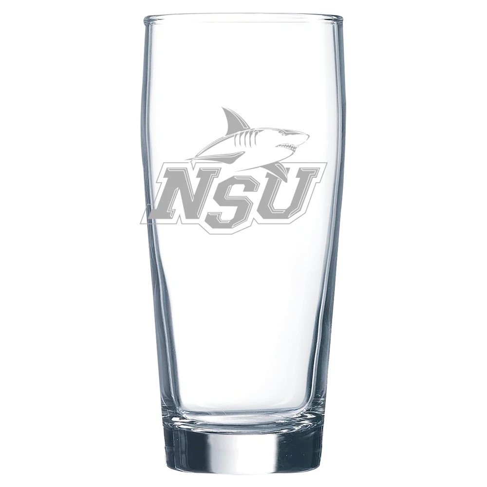 Nova Southeastern University Polar Camel 16 oz. Willi Becher Beer Glass
