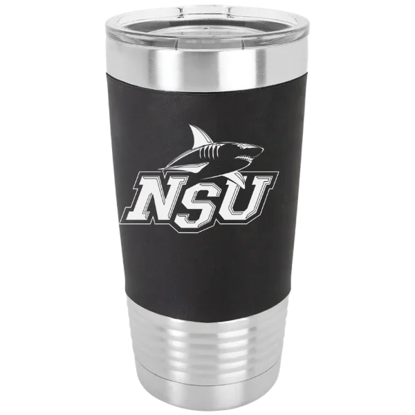 Nova Southeastern University Polar Camel 20 oz. Silicone Grip Tumbler with Standard Lid
