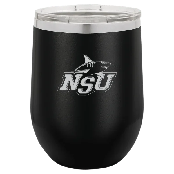 Nova Southeastern University Polar Camel 12 oz. Stemless Wine Tumbler
