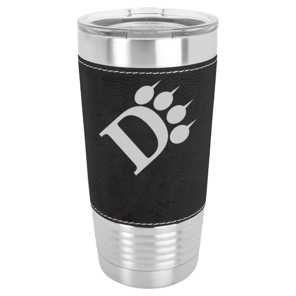Ohio Dominican University Polar Camel 20 oz. Leatherette Grip Tumbler with Standard Lid