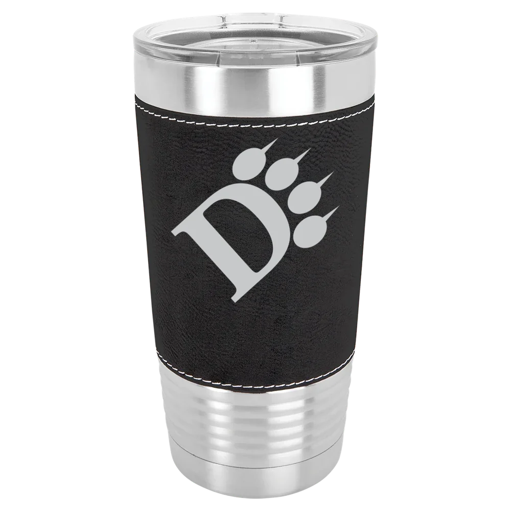 Ohio Dominican University Polar Camel 20 oz. Leatherette Grip Tumbler with Standard Lid