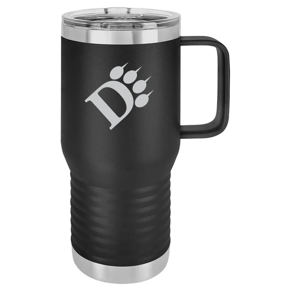 Ohio Dominican University Polar Camel 20 oz. Travel Mug with Slider Lid