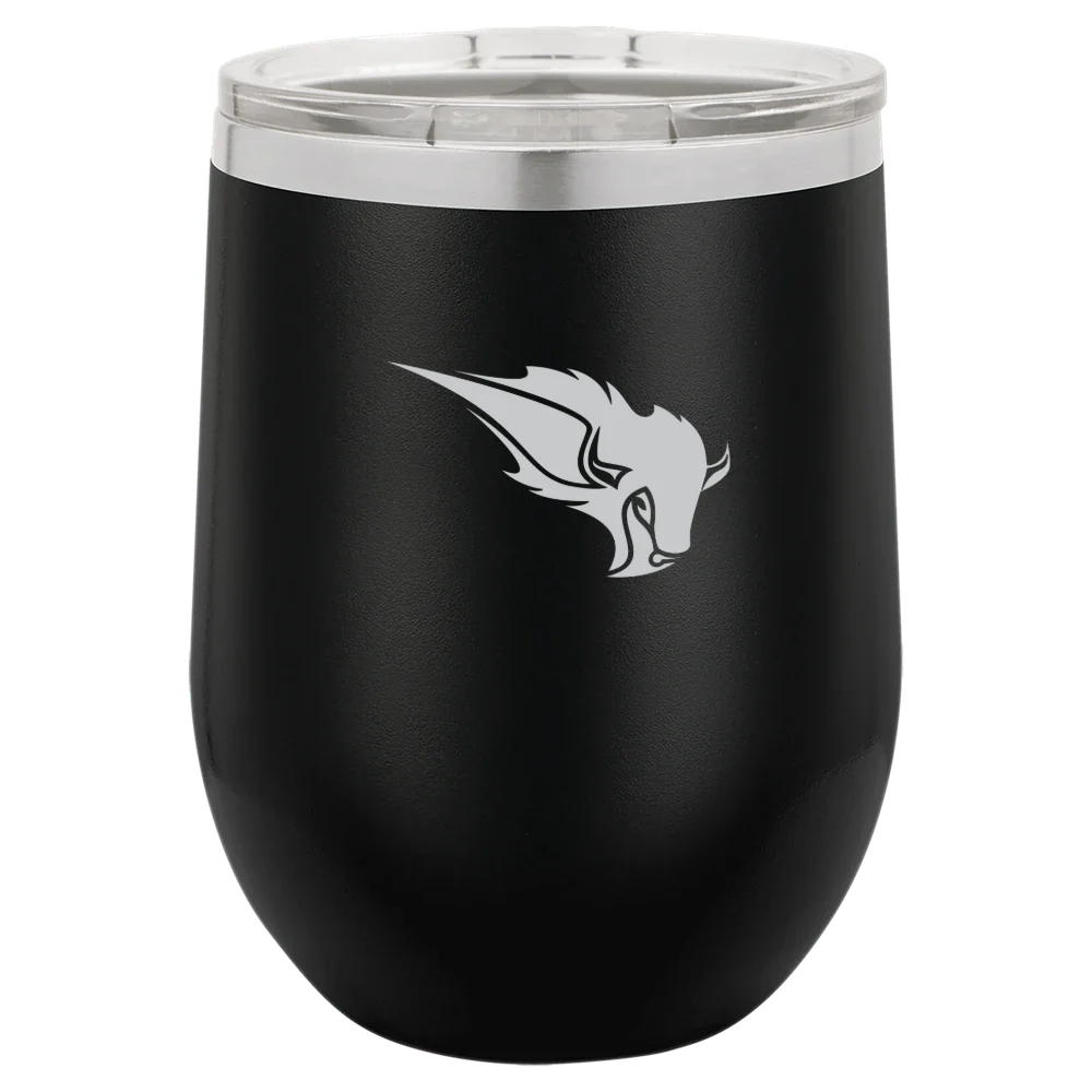 Oklahoma Baptist University Polar Camel 12 oz. Stemless Wine Tumbler