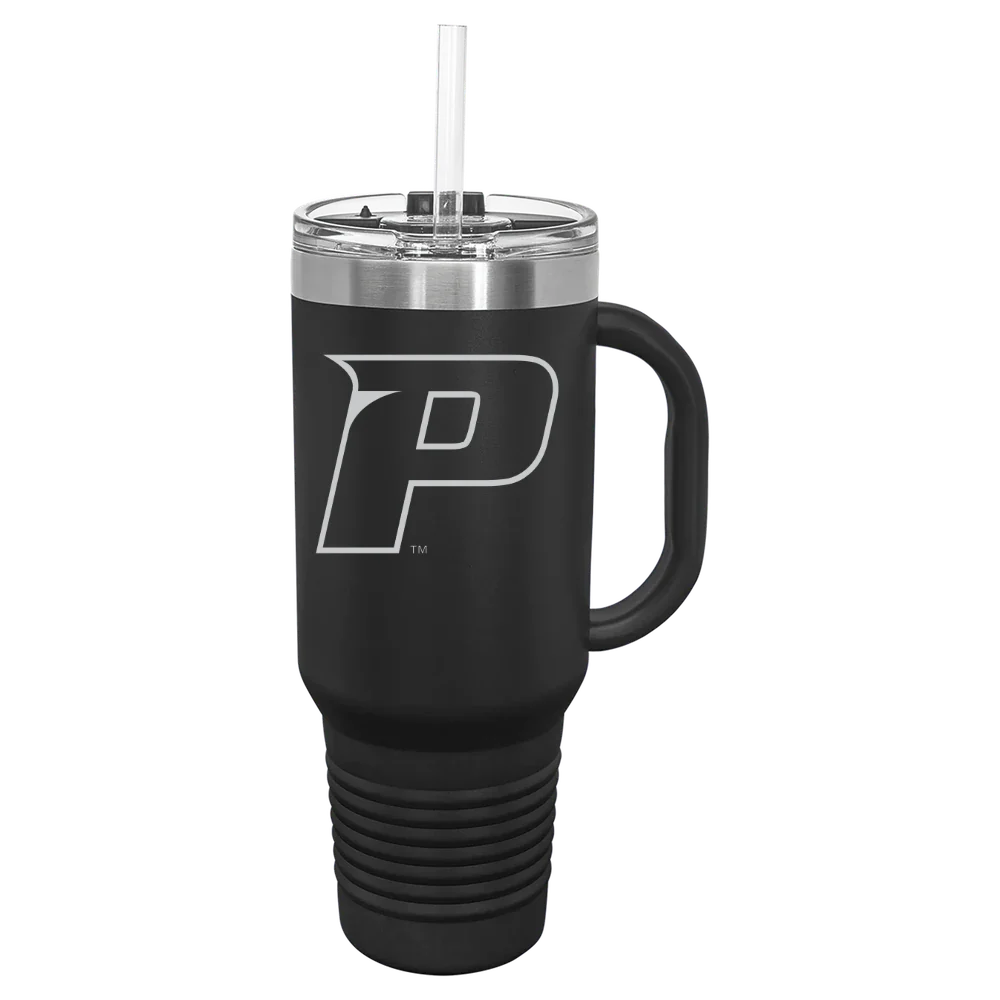 Pace University Polar Camel 40 oz. Travel Mug with Snap Lid & Straw