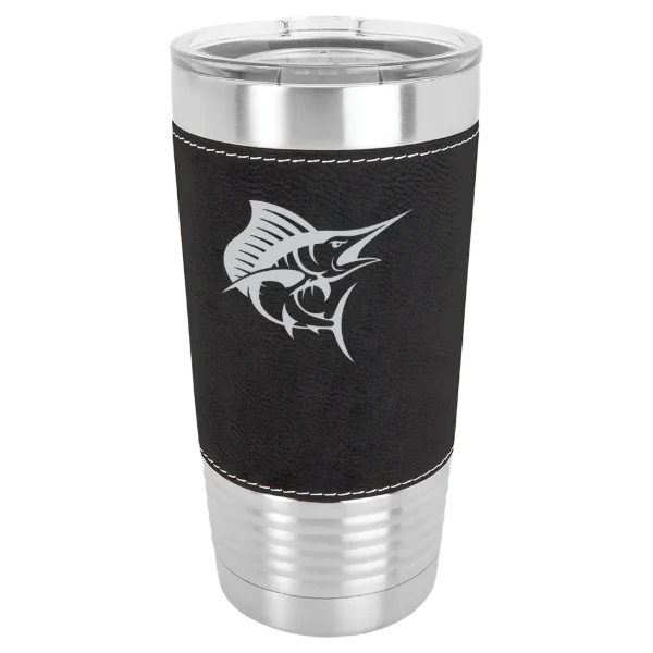 Palm Beach Atlantic University Polar Camel 20 oz. Leatherette Grip Tumbler with Standard Lid