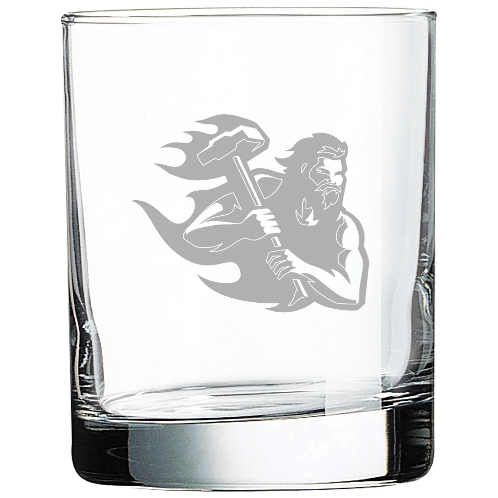 Pennsylvania Western University, California Polar Camel 10 1/2 oz. On The Rocks Glass