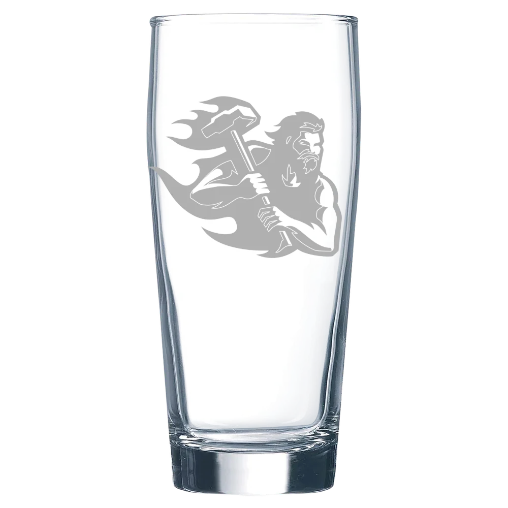 Pennsylvania Western University, California Polar Camel 16 oz. Willi Becher Beer Glass