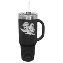 Pennsylvania Western University, California Polar Camel 40 oz. Travel Mug with Snap Lid & Straw