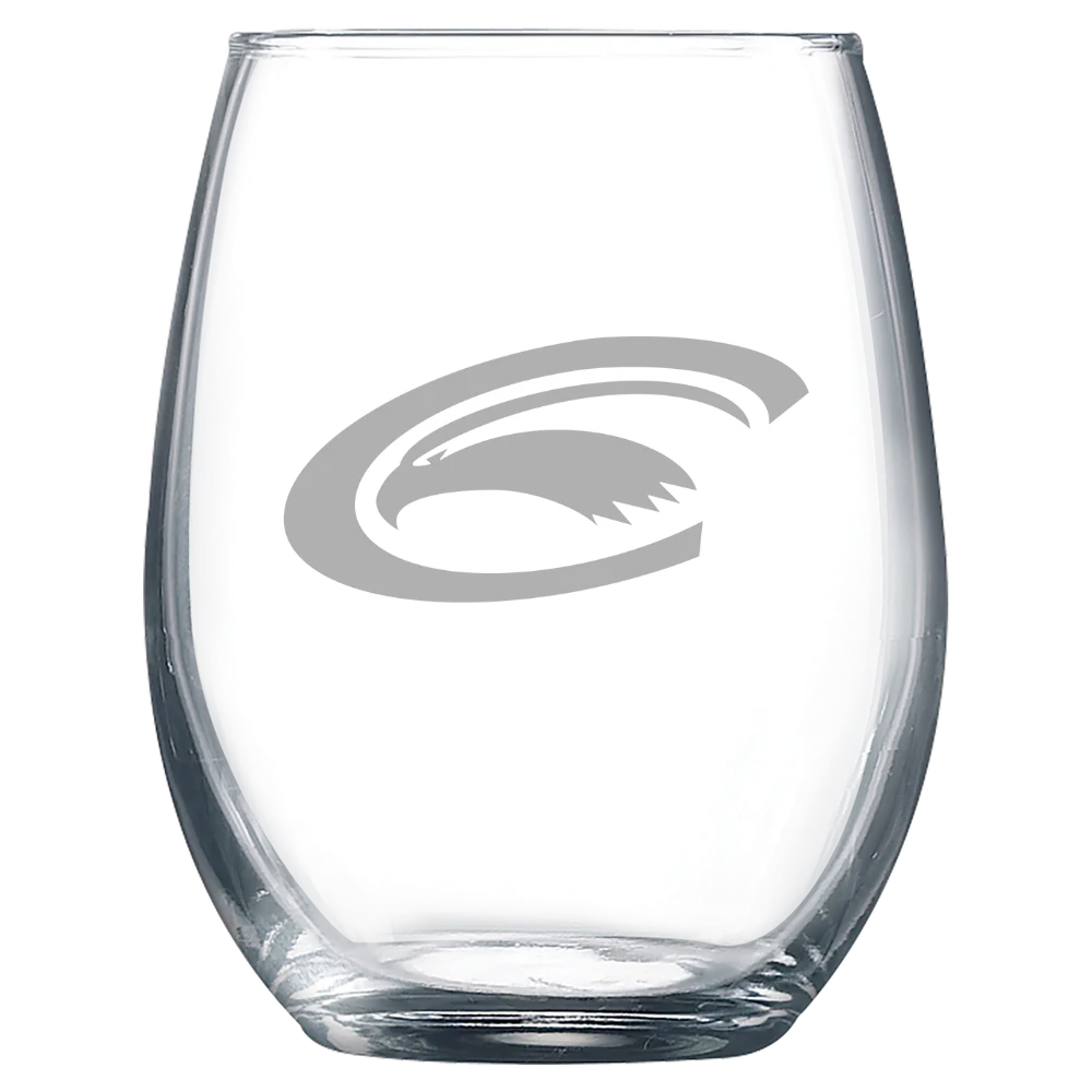 Pennsylvania Western University, Clarion Polar Camel 9 oz. Stemless Wine Glass