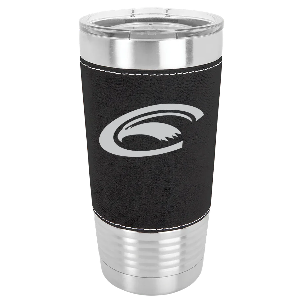 Pennsylvania Western University, Clarion Polar Camel 20 oz. Leatherette Grip Tumbler with Standard Lid