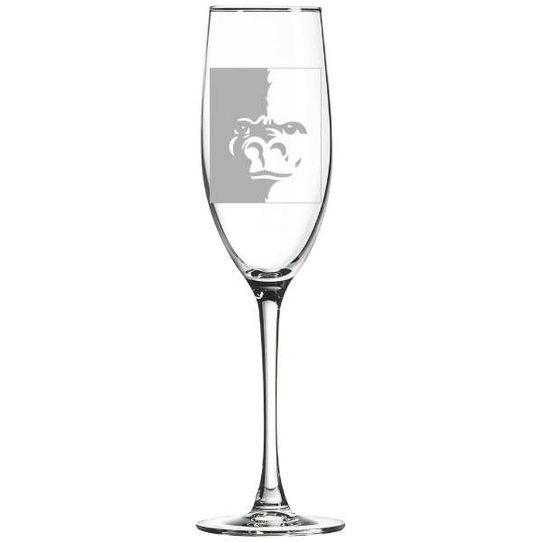 Pittsburg State University Polar Camel 8 oz. Champagne Flute