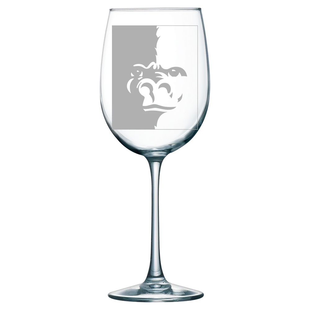 Pittsburg State University Polar Camel 19 oz. Wine Glass