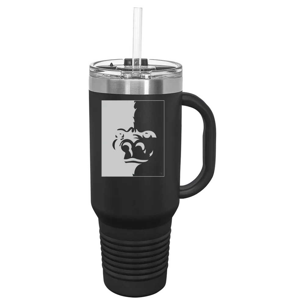 Pittsburg State University Polar Camel 40 oz. Travel Mug with Snap Lid & Straw