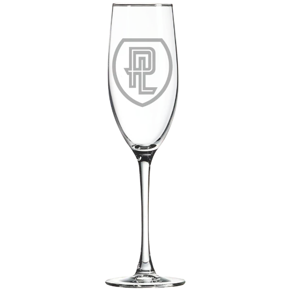 Point Loma Nazarene University Polar Camel 8 oz. Champagne Flute