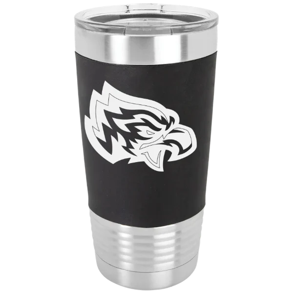 Post University Polar Camel 20 oz. Silicone Grip Tumbler with Standard Lid