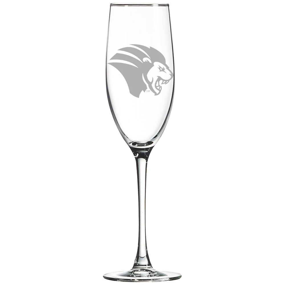 Purdue University Northwest Polar Camel 8 oz. Champagne Flute