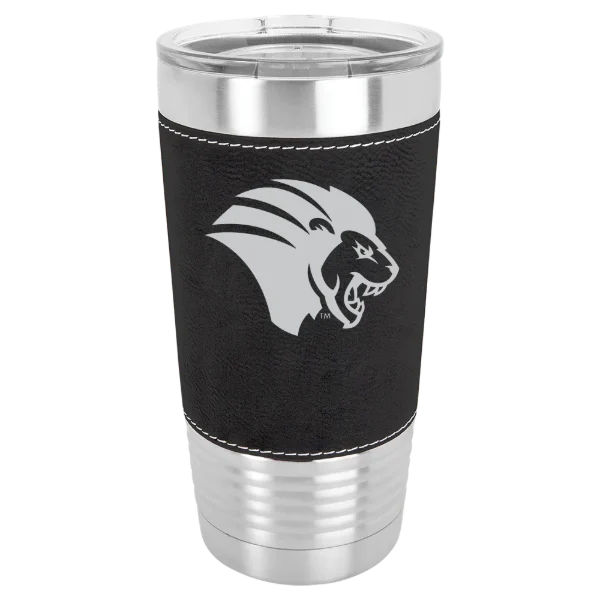 Purdue University Northwest Polar Camel 20 oz. Leatherette Grip Tumbler with Standard Lid
