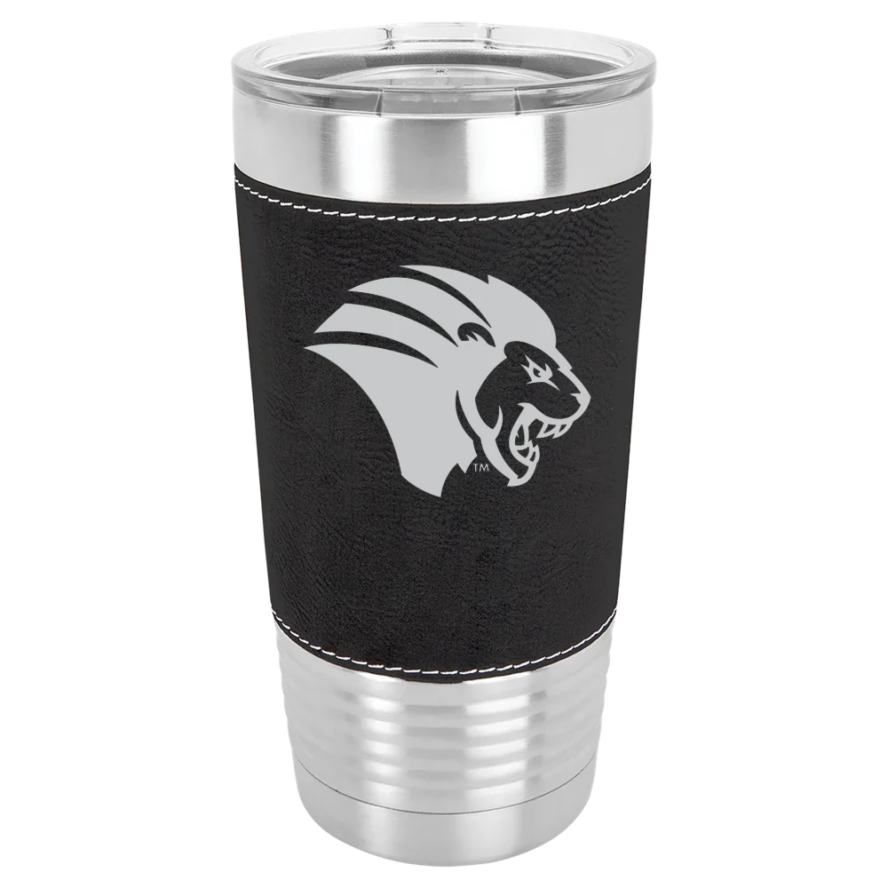 Purdue University Northwest Polar Camel 20 oz. Leatherette Grip Tumbler with Standard Lid