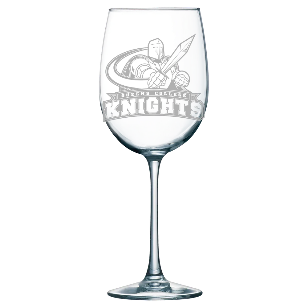 Queens College (New York) Polar Camel 19 oz. Wine Glass