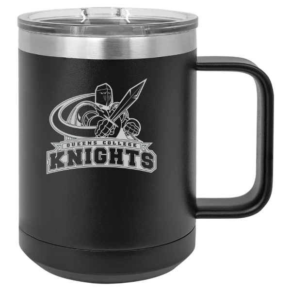 Queens College (New York) Polar Camel 15 oz. Mug with Slider Lid