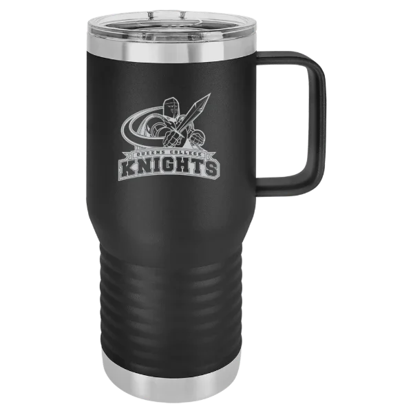 Queens College (New York) Polar Camel 20 oz. Travel Mug with Slider Lid