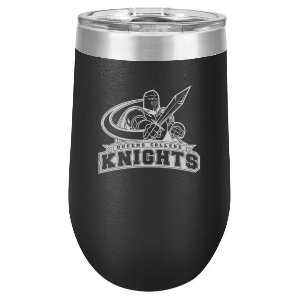 Queens College (New York) Polar Camel 16 oz. Stemless Wine Tumbler