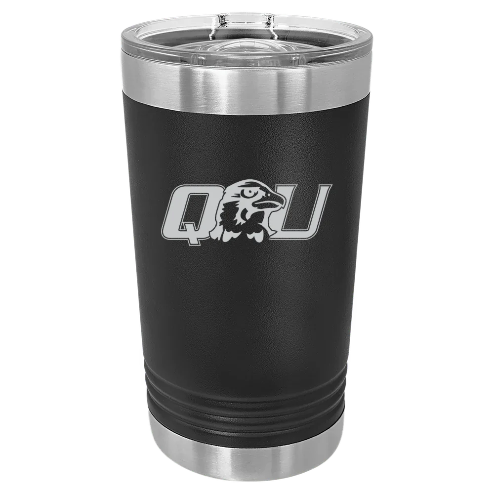 Quincy University Polar Camel 16 oz. Pint Tumbler