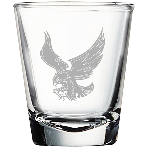 Roberts Wesleyan University Polar Camel 1.7 oz. Shot Glass