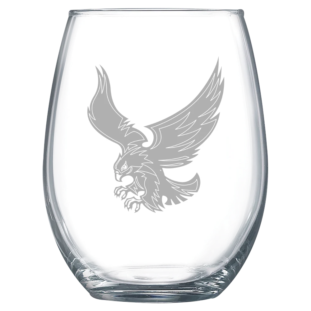 Roberts Wesleyan University Polar Camel 15 oz. Stemless Wine Glass