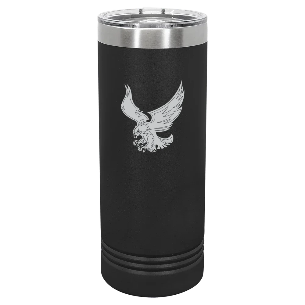 Roberts Wesleyan University Polar Camel 22 oz. Skinny Tumbler with Slider Lid