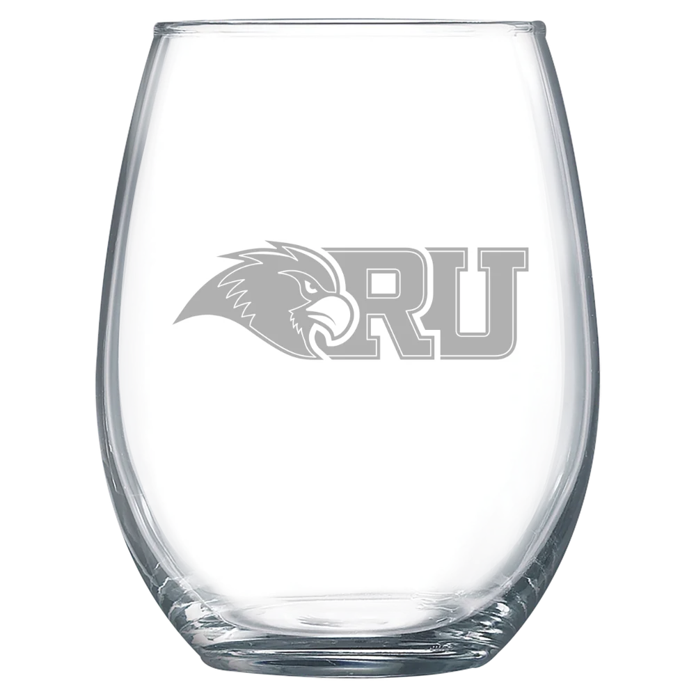 Rockhurst University Polar Camel 15 oz. Stemless Wine Glass