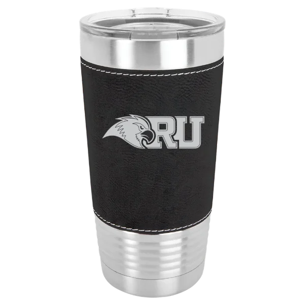 Rockhurst University Polar Camel 20 oz. Leatherette Grip Tumbler with Standard Lid