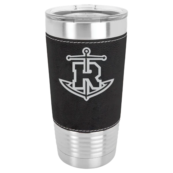 Rollins College Polar Camel 20 oz. Leatherette Grip Tumbler with Standard Lid