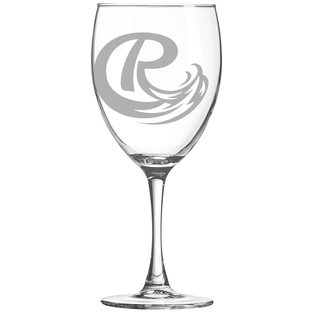 Roosevelt University Polar Camel 10 1/2 oz. Wine Glass