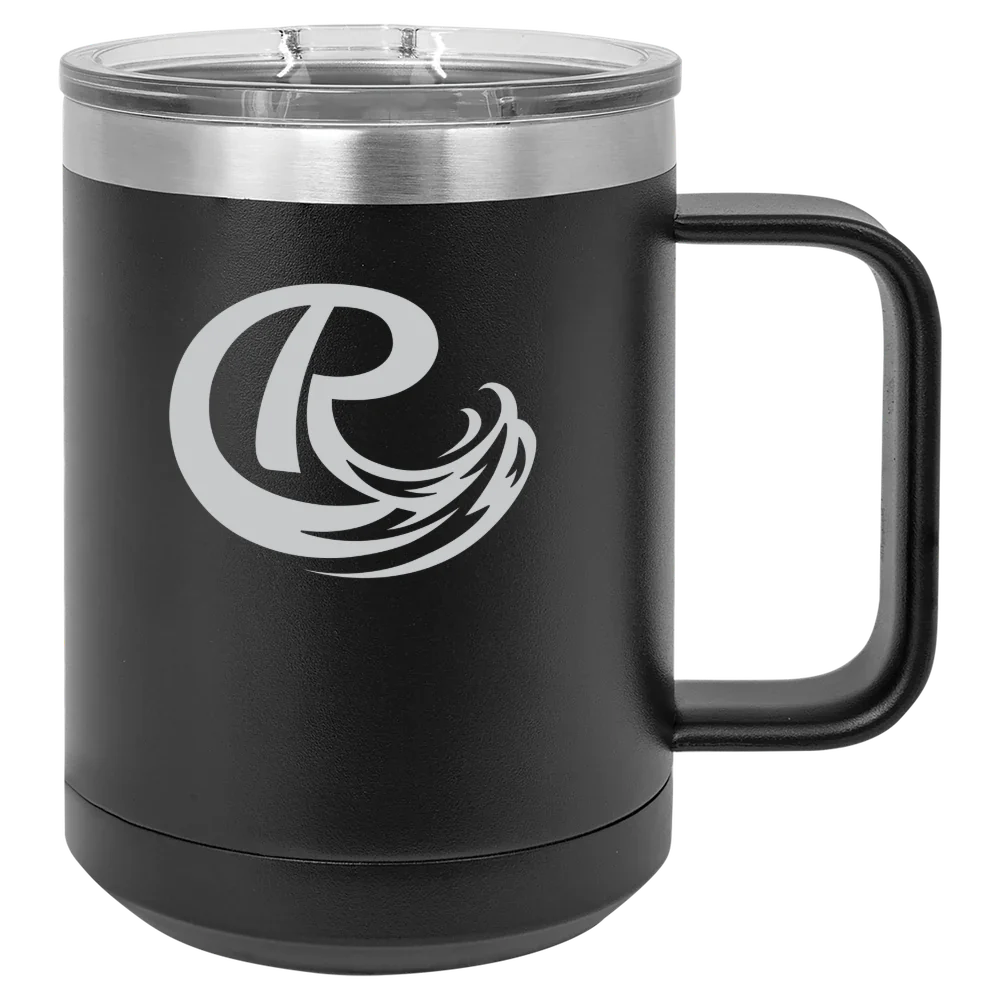 Roosevelt University Polar Camel 15 oz. Mug with Slider Lid