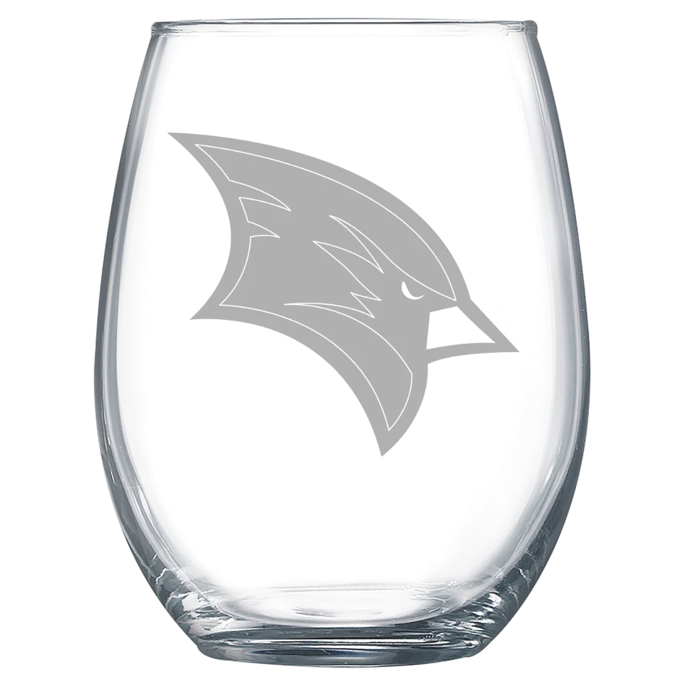 Saginaw Valley State University Polar Camel 15 oz. Stemless Wine Glass
